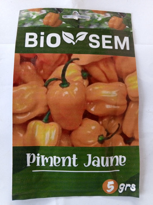 piment jaune bio sem