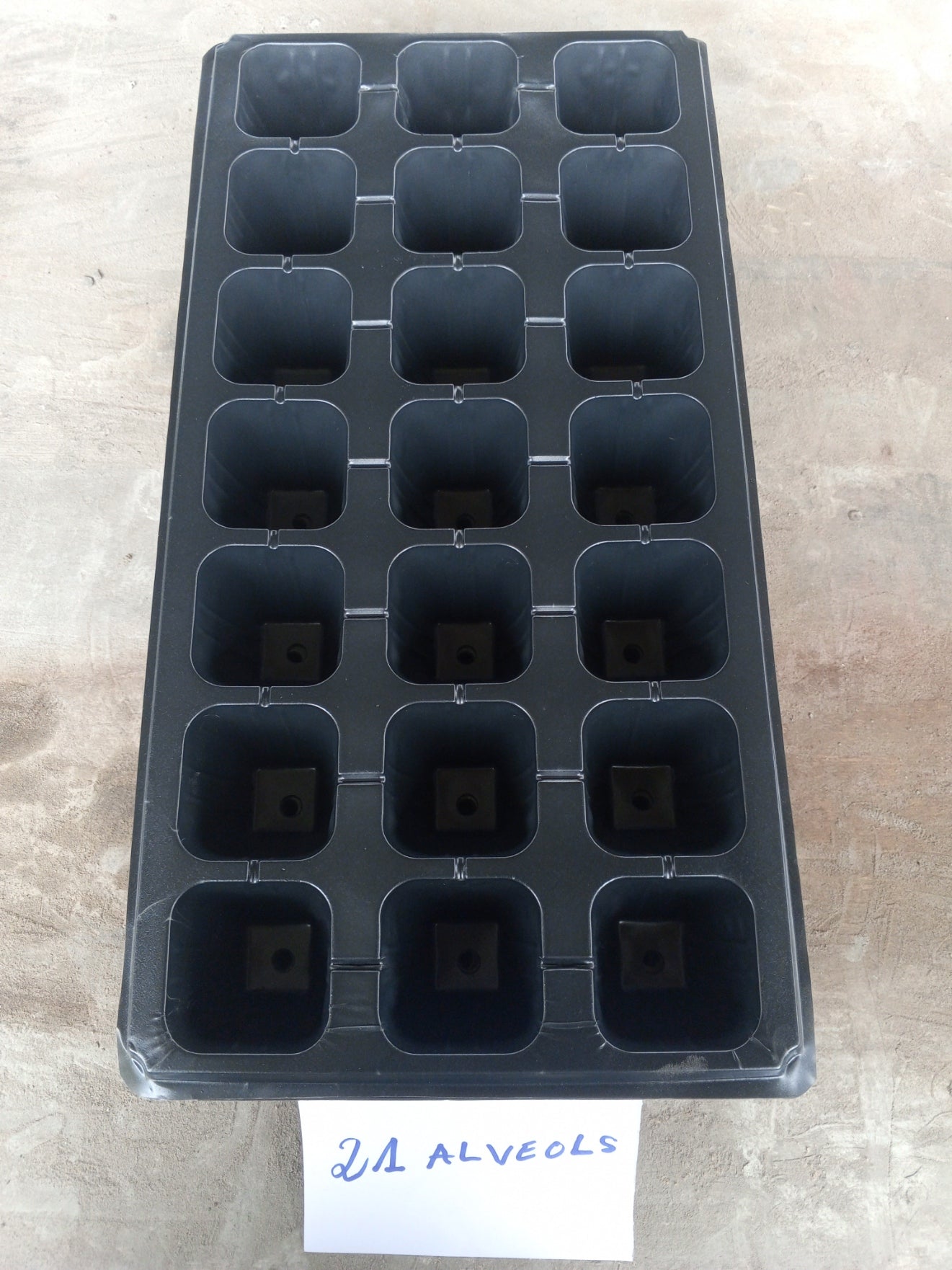 plateaux de germination 21 alvéoles