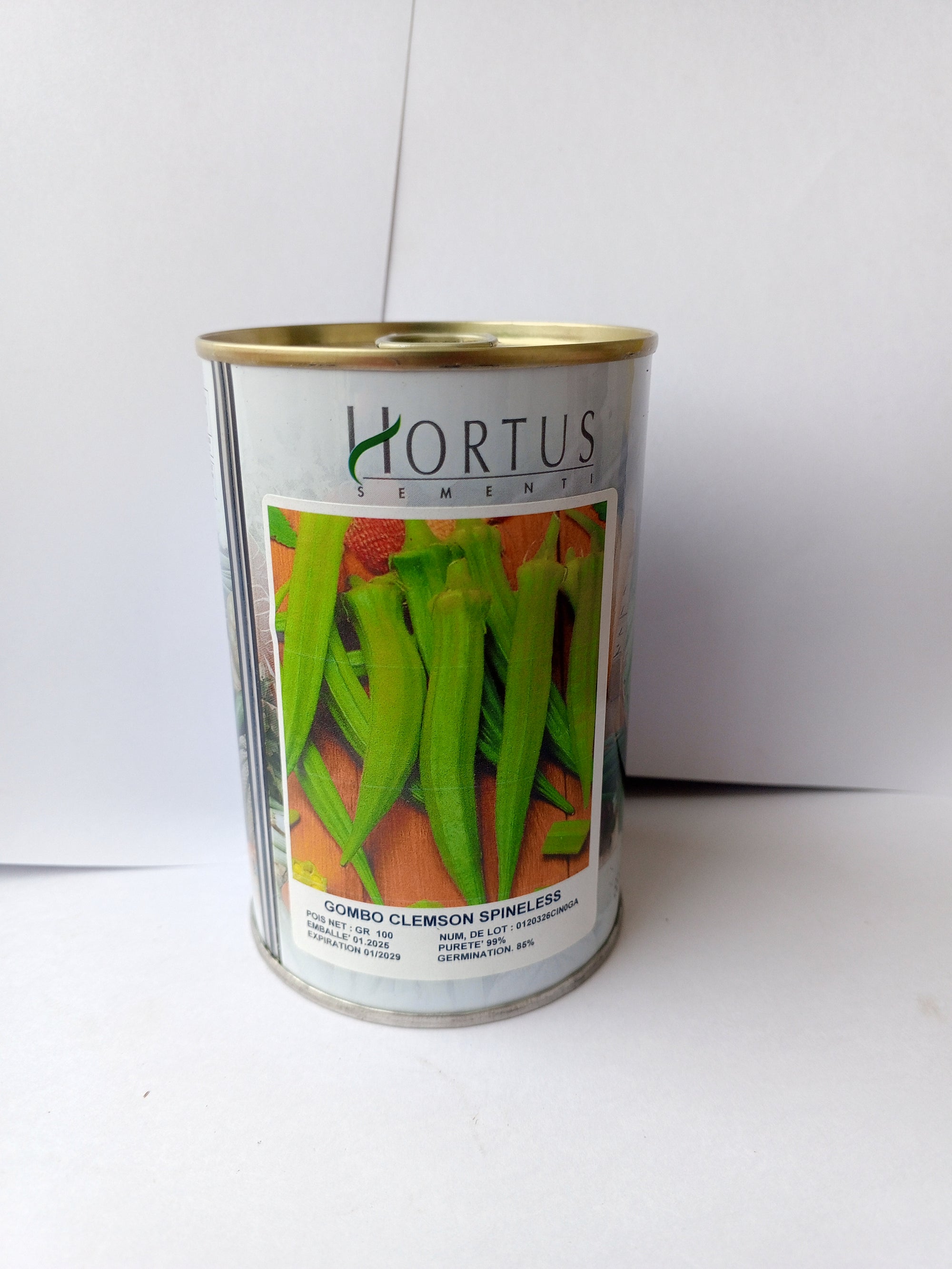 Semences en boîte